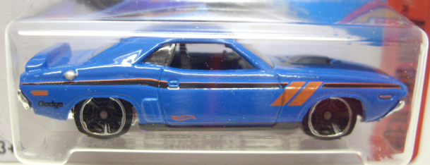 画像: 【'71 DODGE CHALLENGER】 BLUE/MC5  (インターナショナル・ショートカード) 