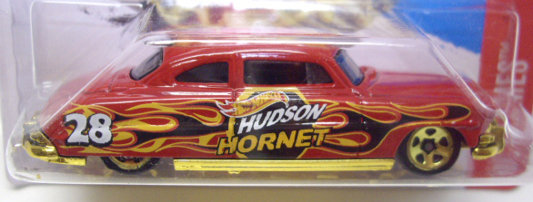 画像: 【'52 HUDSON HORNET】 RED/5SP  (インターナショナル・ショートカード)