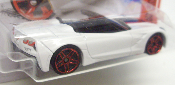 画像: 【'14 CORVETTE STINGRAY (CONVERTIBLE)】 WHITE/PR5  (インターナショナル・ショートカード) 