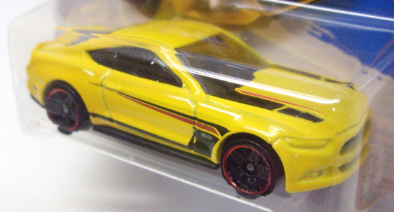 画像: 【2015 FORD MUSTANG GT】 YELLOW/PR5  (インターナショナル・ショートカード) 