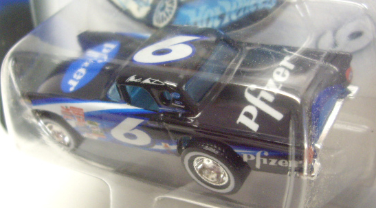 画像: 2002 HOT WHEELS RACING 【#6 TEAM PFIZER '57 T-BIRD】 BLACK-BLUE/RR