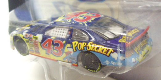 画像: 2002 HOT WHEELS RACING "STICKER" 【#43 TEAM POP SECRET DODGE INTREPID】 DK.BLUE/RR