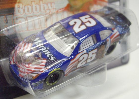 画像: 2001 HOT WHEELS RACING "SPECIAL PAINT SCHEME" 【#25 TEAM MARINES / PATRIOT】 BLUE/RR