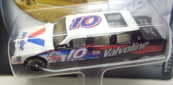 画像: 2002 HOT WHEELS RACING 【#10 TEAM VALVOLINE LIMOZEEN】 WHITE-BLACK/RR