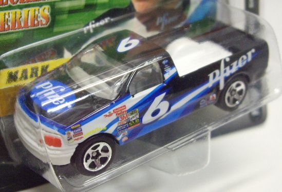 画像: 2001 HOT WHEELS RACING "PICKUP TRUCK" 【#6 TEAM PFIZER MARK MARTIN】 BLACK/5SP