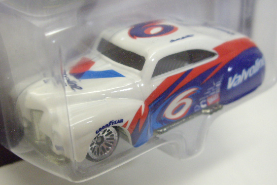 画像: 2001 HOT WHEELS RACING 【#6 TEAM VALVOLINE TAIL DRAGGER】 WHITE-BLUE/LACE