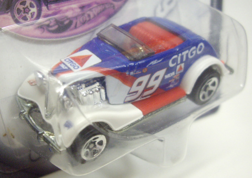 画像: 2002 HOT WHEELS RACING 【#99 TEAM CITGO '33 ROADSTER】 WHITE-BLUE/5SP