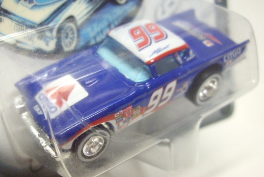 画像: 2002 HOT WHEELS RACING 【#99 TEAM CITGO '57 T-BIRD】 BLUE/RR