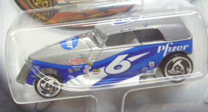 画像: 2002 HOT WHEELS RACING 【#06 TEAM PHIZER PHAETON】 SILVER-BLUE/SB