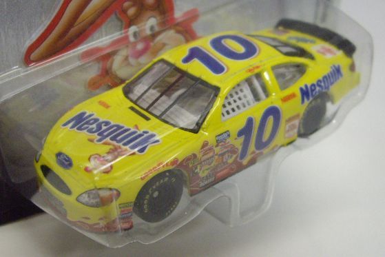 画像: 2001 HOT WHEELS RACING "PIT BOARD"【#10 TEAM NESQUIK FORD TAURUS】 YELLOW/RR