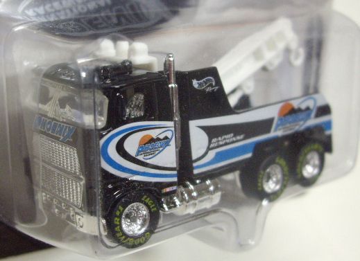 画像: 2001 HOT WHEELS RACING "TREASURE HUNT【PHOENIX RACE WAY RIG WRECKER】 BLACK/RR