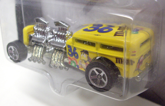 画像: 2001 HOT WHEELS RACING WAY 2 FAST SERIES 【#36 TEAM M&M'S】 YELLOW/5SP