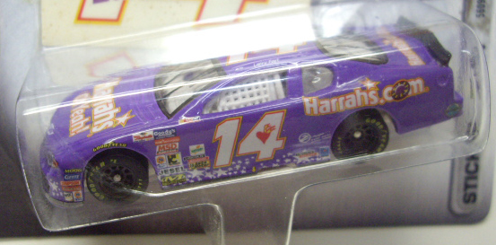 画像: 2002 HOT WHEELS RACING "STICKER" 【#14 TEAM HARRAH'S CHEVY MONTE CARLO】 LT.PURPLE/RR