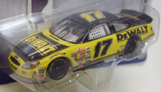 画像: 2001 HOT WHEELS RACING "PIT BOARD"【#17 TEAM DEWALT FORD TAURUS】 YELLOW-BLACK/RR