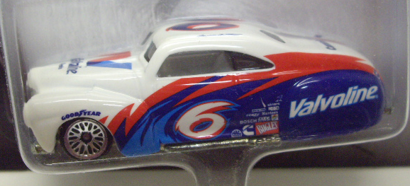 画像: 2001 HOT WHEELS RACING 【#6 TEAM VALVOLINE TAIL DRAGGER】 WHITE-BLUE/LACE