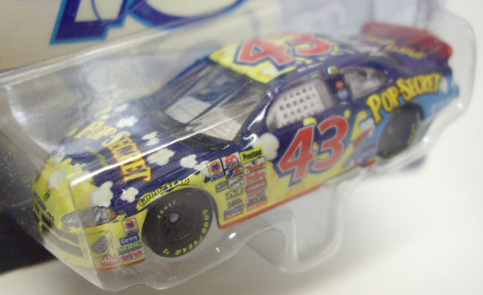 画像: 2002 HOT WHEELS RACING "STICKER" 【#43 TEAM POP SECRET DODGE INTREPID】 DK.BLUE/RR