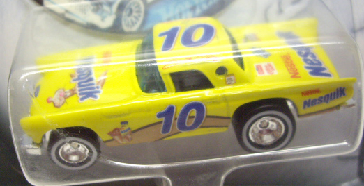 画像: 2002 HOT WHEELS RACING 【#15 TEAM NESQUIK '57 T-BIRD】 YELLOW/RR