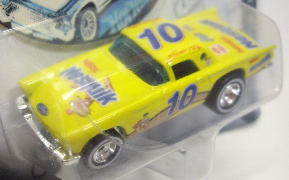 画像: 2002 HOT WHEELS RACING 【#15 TEAM NESQUIK '57 T-BIRD】 YELLOW/RR