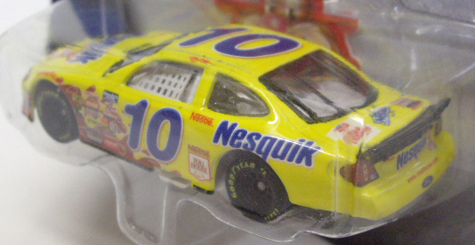 画像: 2001 HOT WHEELS RACING "PIT BOARD"【#10 TEAM NESQUIK FORD TAURUS】 YELLOW/RR