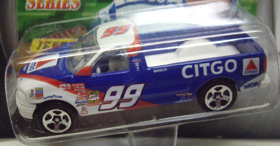 画像: 2001 HOT WHEELS RACING "PICKUP TRUCK" 【#99 TEAM CITGO JEFF BURTON】 WHITE-BLUE/5SP