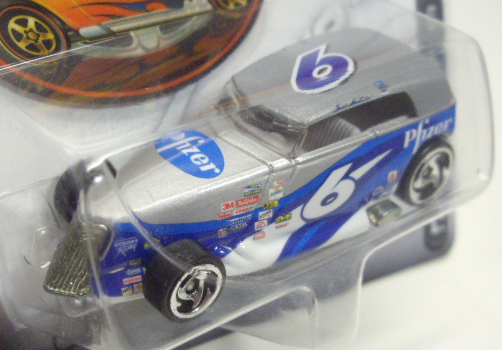 画像: 2002 HOT WHEELS RACING 【#06 TEAM PHIZER PHAETON】 SILVER-BLUE/SB