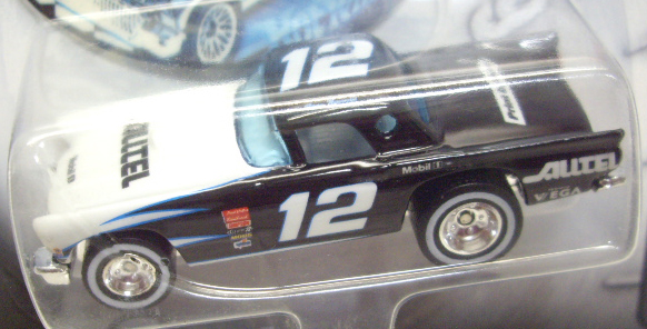 画像: 2002 HOT WHEELS RACING 【#12 TEAM ALLTEL '57 T-BIRD】 BLACK-WHITE/RR