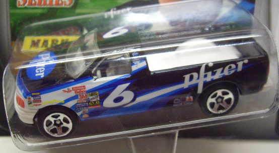 画像: 2001 HOT WHEELS RACING "PICKUP TRUCK" 【#6 TEAM PFIZER MARK MARTIN】 BLACK/5SP