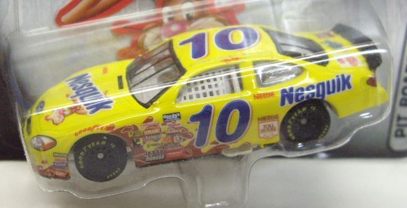 画像: 2001 HOT WHEELS RACING "PIT BOARD"【#10 TEAM NESQUIK FORD TAURUS】 YELLOW/RR