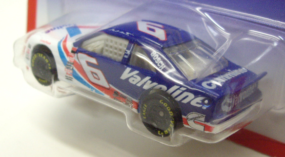 画像: 1997 HOT WHEELS PRO RACING 【#6 VALVOLINE FORD THUNDERBIRD】　WHITE-BLUE/GYR