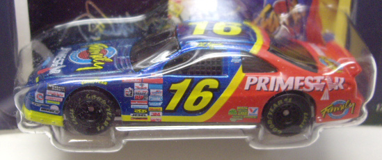 画像: 1997 HOT WHEELS PRO RACING 【#16 TEAM PRIMESTAR FORD THUNDERBIRD】　BLUE-RED/RR