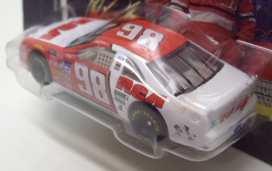 画像: 1997 HOT WHEELS PRO RACING 【#98 TEAM RCA FORD THUNDERBIRD】　WHITE-RED/RR