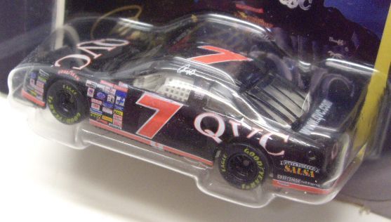 画像: 1997 HOT WHEELS PRO RACING 【#7 TEAM QVC FORD THUNDERBIRD】　BLACK/RR