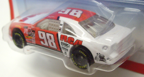 画像: 1997 HOT WHEELS PRO RACING 【#98 RCA FORD THUNDERBIRD】　WHITE-RED/GYR