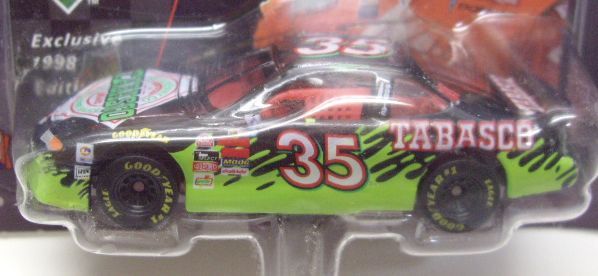 画像: 1998 HOT WHEELS PRO RACING 【#35 TABASCO PONTIAC GRAND PRIX】　BLACK-GREEN/RR