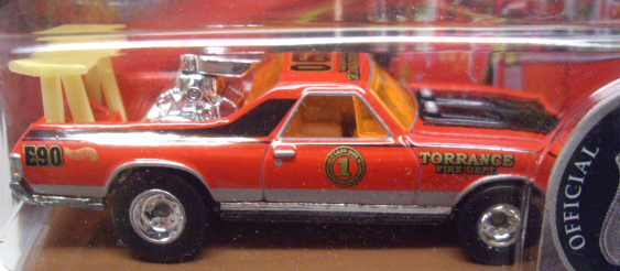 画像: 2001 K・B TOYS EXCLUSIVE FIRE RODS 【'69 EL CAMINO】　RED/RR