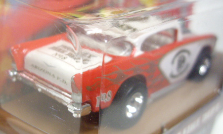 画像: 2001 K・B TOYS EXCLUSIVE FIRE RODS 【'57 CHEVY】　RED-WHITE/RR