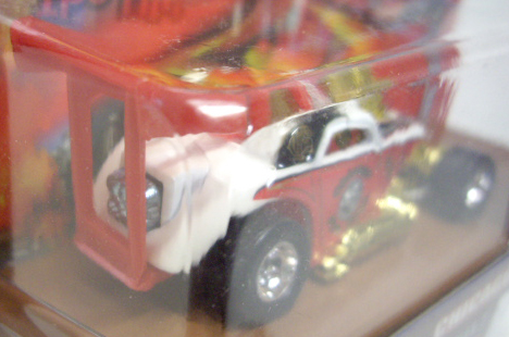 画像: 2001 K・B TOYS EXCLUSIVE FIRE RODS 【FIAT 500C】　WHITE-RED/RR