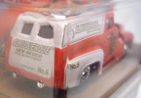 画像: 2001 K・B TOYS EXCLUSIVE FIRE RODS 【'56 FORD TRUCK】　RED-WHITE/RR