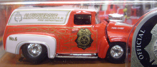 画像: 2001 K・B TOYS EXCLUSIVE FIRE RODS 【'56 FORD TRUCK】　RED-WHITE/RR