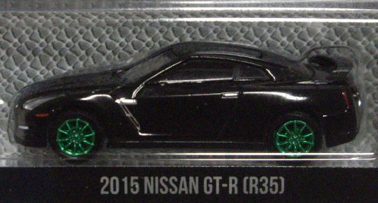 画像: 2015 GREENLIGHT BLACK BANDIT SERIES13 【2015 NISSAN GT-R (R35)】 BLACK/RR  (GREEN MACHINE)