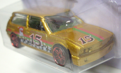 画像: 2015 WALMART EXCLUSIVE - HOLIDAY HOT RODS 【VOLKSWAGEN BRASILIA】 GOLD/PR5