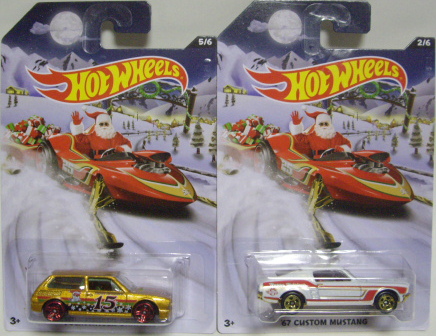 画像: 2015 WALMART EXCLUSIVE - HOLIDAY HOT RODS 【6種セット】 