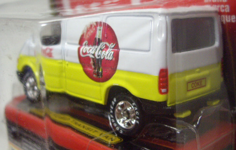 画像: 1999 MATCHBOX COLLECTIBLES 【1955 FORD TRANSIT VAN】 WHITE-YELLOW (COCA-COLA)