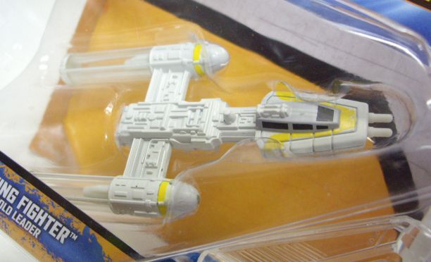 画像: 2015 HW STAR WARS STARSHIP 【Y-WING FIGHTER GOLD LEADER】　WHITE