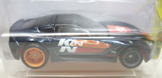 画像: 2016 SUPER TREASURE HUNTS 【'14 CORVETTE STINGRAY】 SPEC.BLACK/RR (K&N)