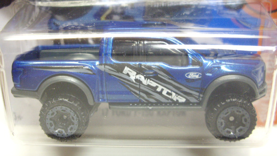 画像: 【'17 FORD F-150 RAPTOR】 BLUE/BLOR (NEW CAST)(インターナショナル・ショートカード)