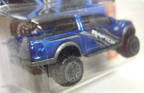 画像: 【'17 FORD F-150 RAPTOR】 BLUE/BLOR (NEW CAST)(インターナショナル・ショートカード)