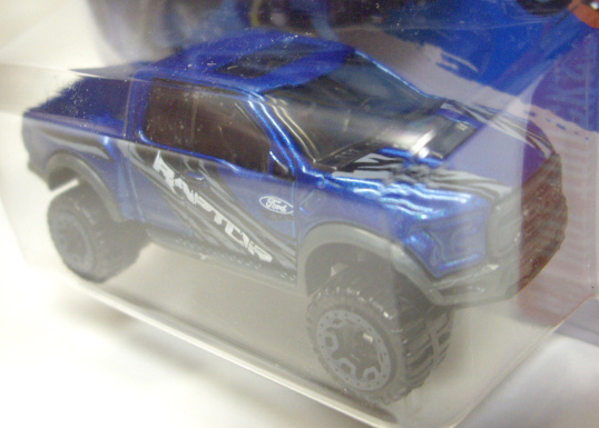 画像: 【'17 FORD F-150 RAPTOR】 BLUE/BLOR (NEW CAST)(インターナショナル・ショートカード)