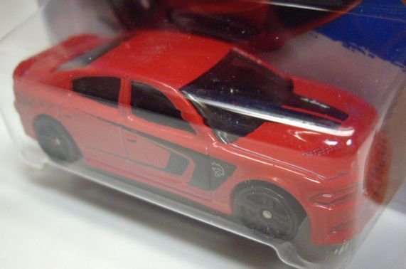 画像: 【'15 DODGE CHARGER SRT】 RED/PR5 （NEW CAST)(インターナショナル・ショートカード)