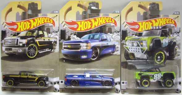 画像: 2016 WALMART EXCLUSIVE - RAD TRUCKS 【8種セット】 